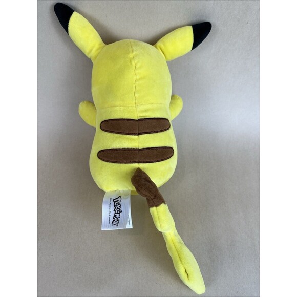 Pokemon 2021‎ Yellow Laughing Pikachu Plush Stuffed Animal 8" - Picture 4 of 6